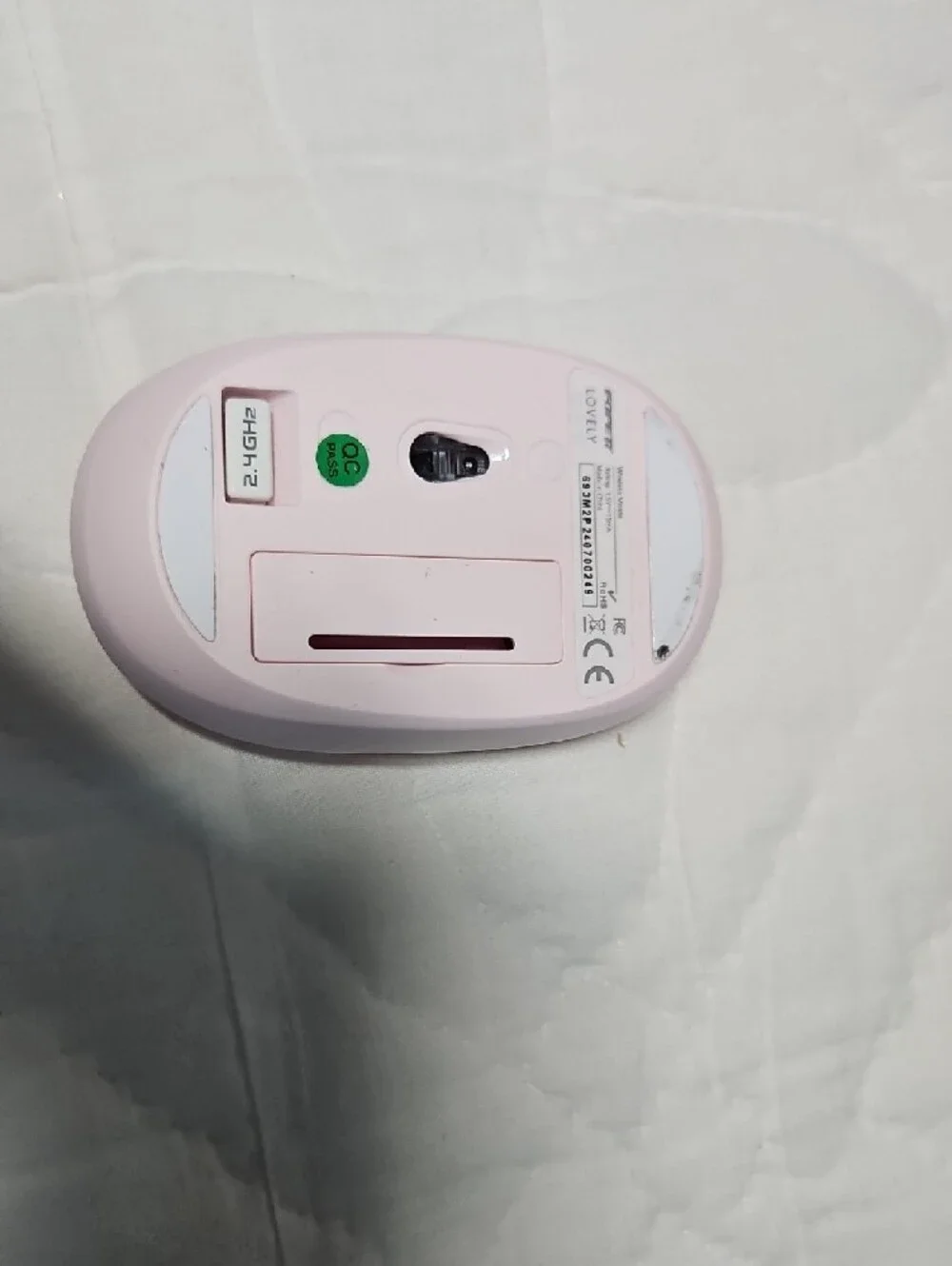 Lovely Pink Wireless Keyboard And Mouse by FOREVY